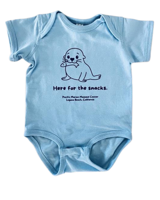 PMMC Here for the Snacks Onesie