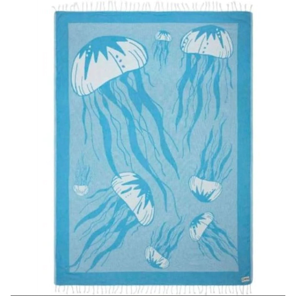 Sand Cloud Towel - Jellyfish Large
