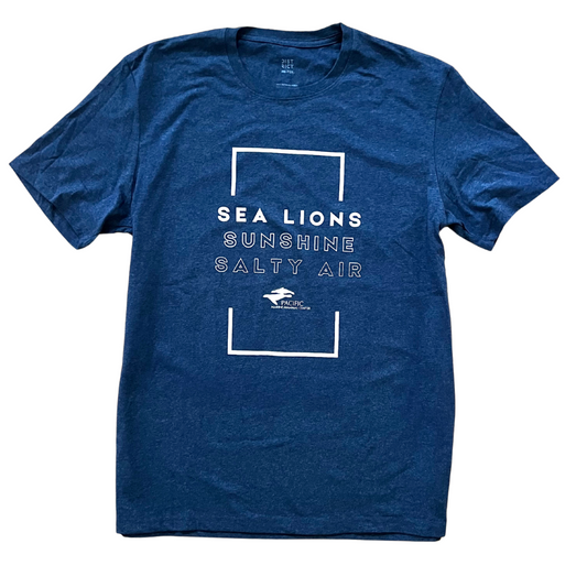 Sea Lions Sunshine & Salty Air Unisex Tee