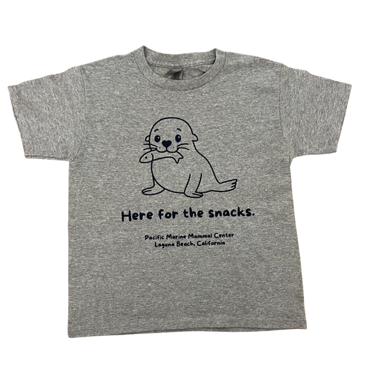 Here for the Snacks Youth Tee