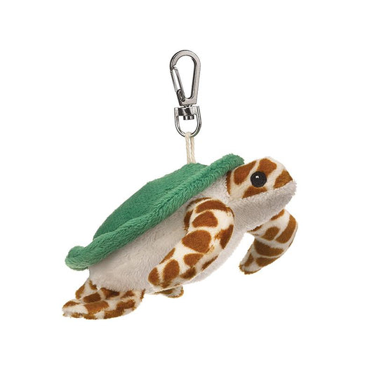 Green Sea Turtle Plush Key Clip
