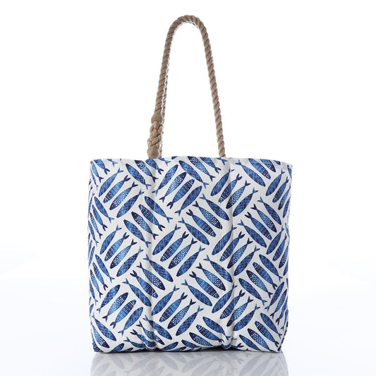 Sea Bag Fish Print Tote