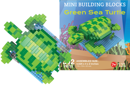 Ocean Creatures Mini Building Blocks