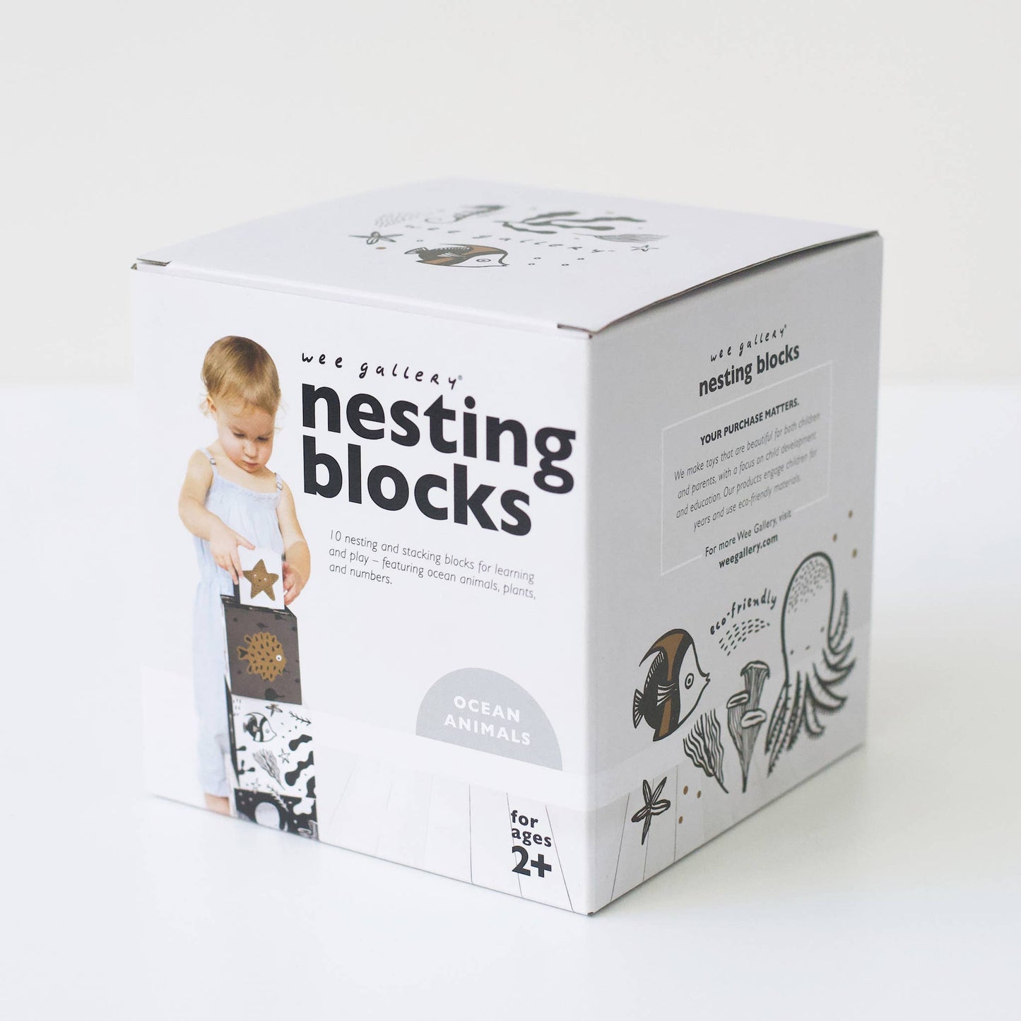Nesting Blocks - Ocean Animals