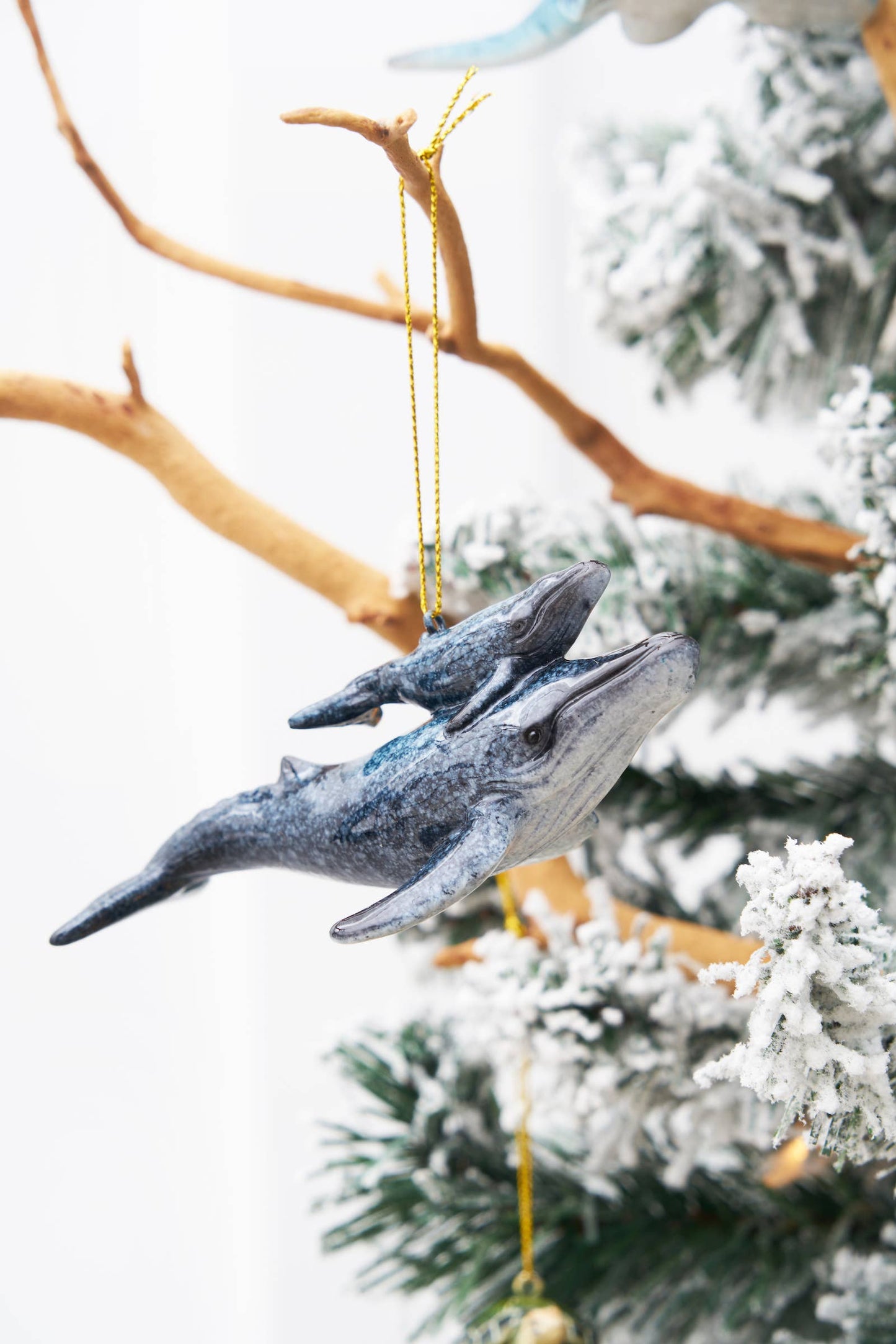 Mother & Baby Whale Ornament
