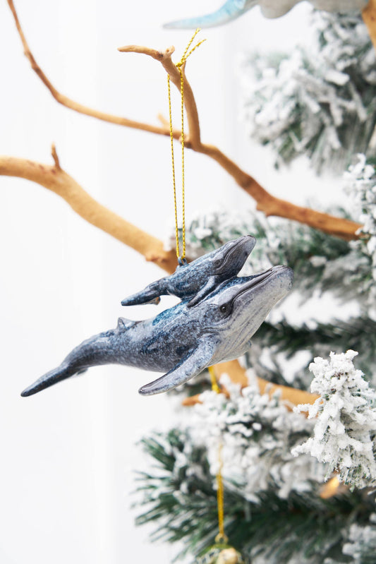 Mother & Baby Whale Ornament