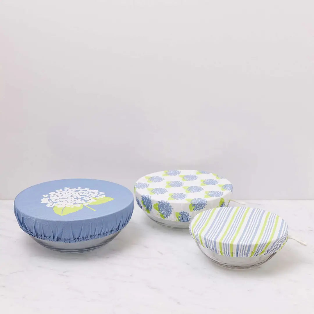 Cotton Dish Covers, set of 3