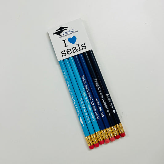 I LOVE Seals Pencil Set PMMC