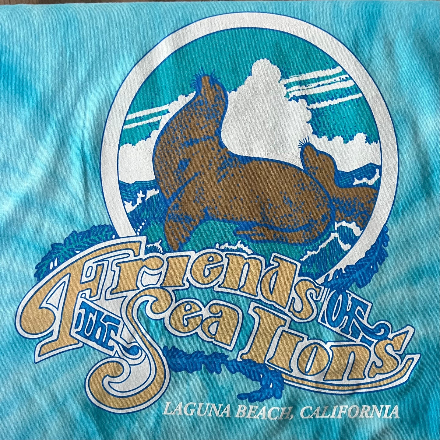 Friends of the Sea Lions Tie Dye Tee