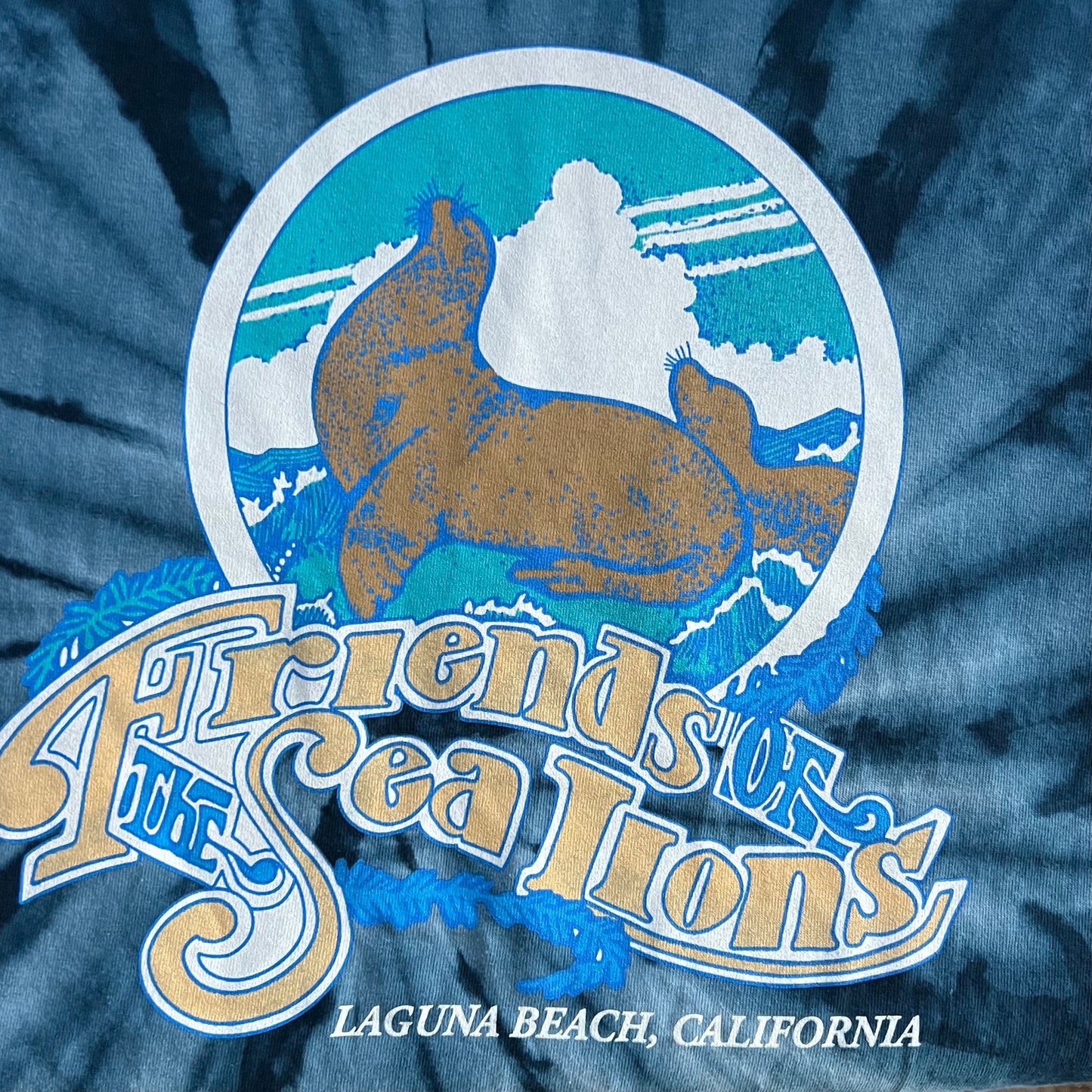 Friends of the Sea Lions Tie Dye Tee