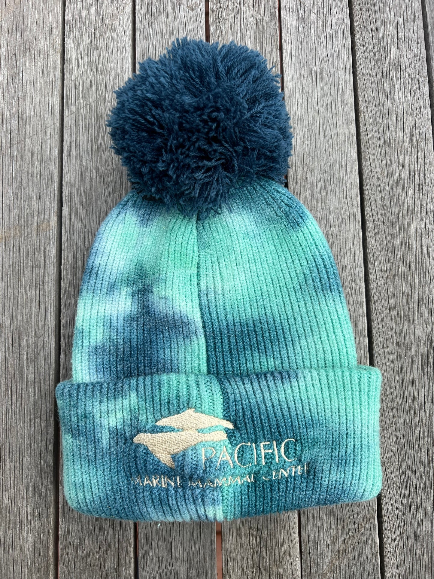 PMMC Logo Beanies Ocean Tie Dye