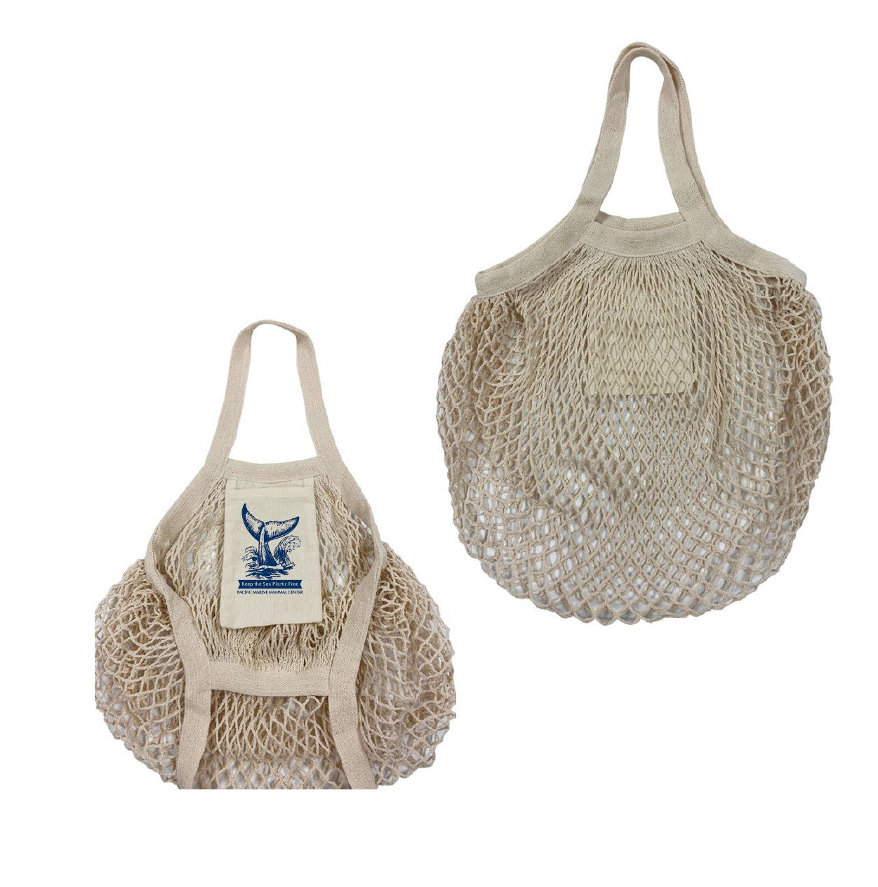 PMMC Market Mesh Bag "Keep the Sea Plastic Free"