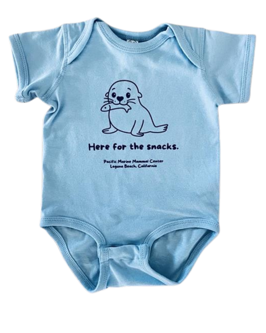 PMMC Here for the Snacks Onesie