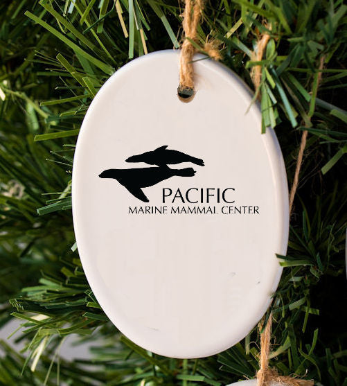 PMMC Porcelain Sea Lion Ornament