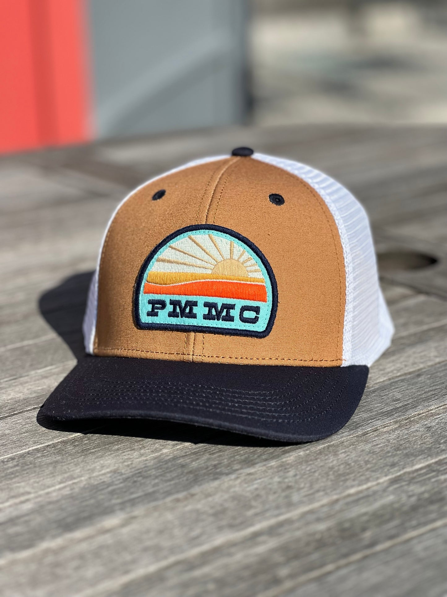PMMC Sunburst Trucker Hat with Patch