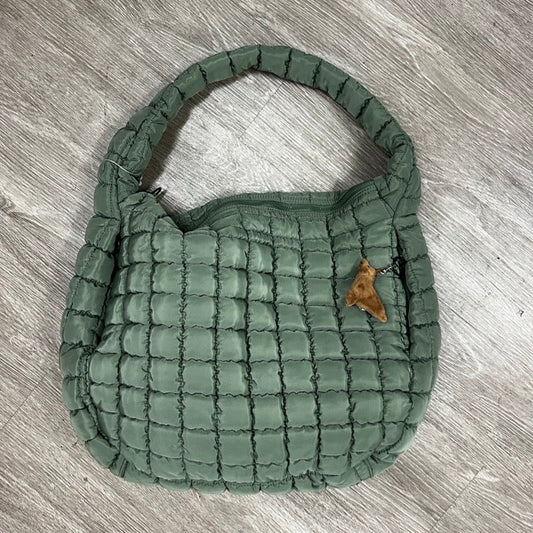 Quilted Carry-all Bag with Sea Lion Bag Charm