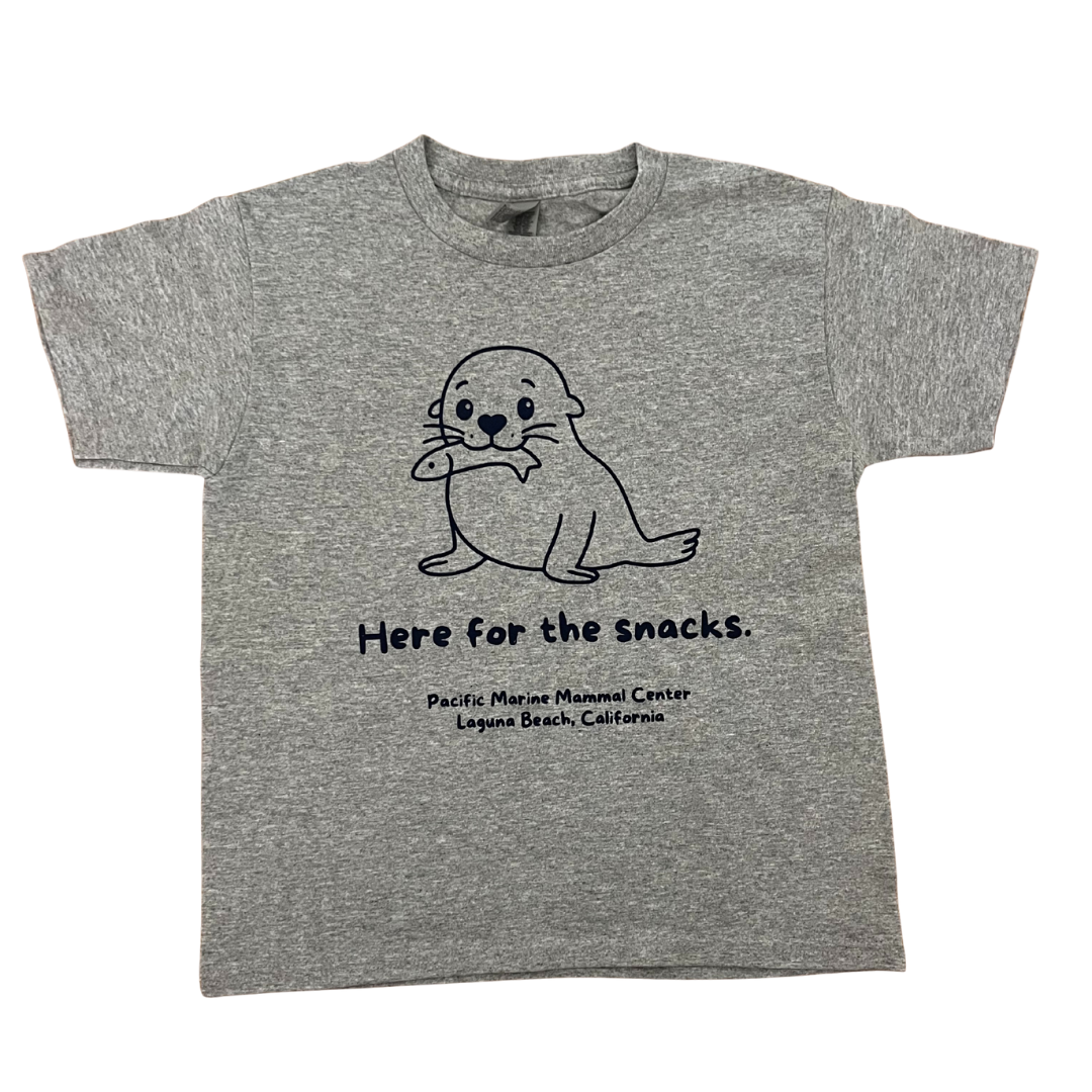 Here for the Snacks Youth Tee