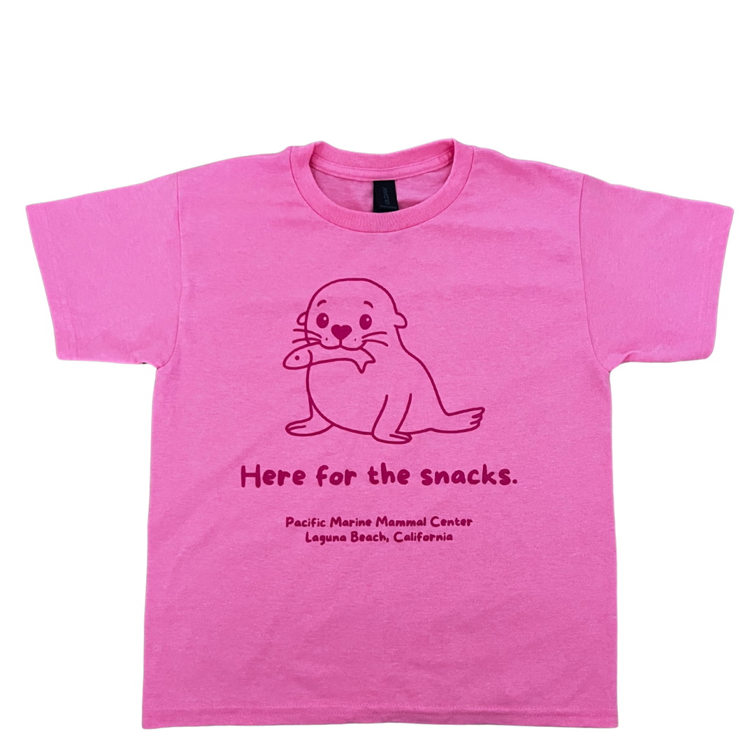 Here for the Snacks Youth Tee