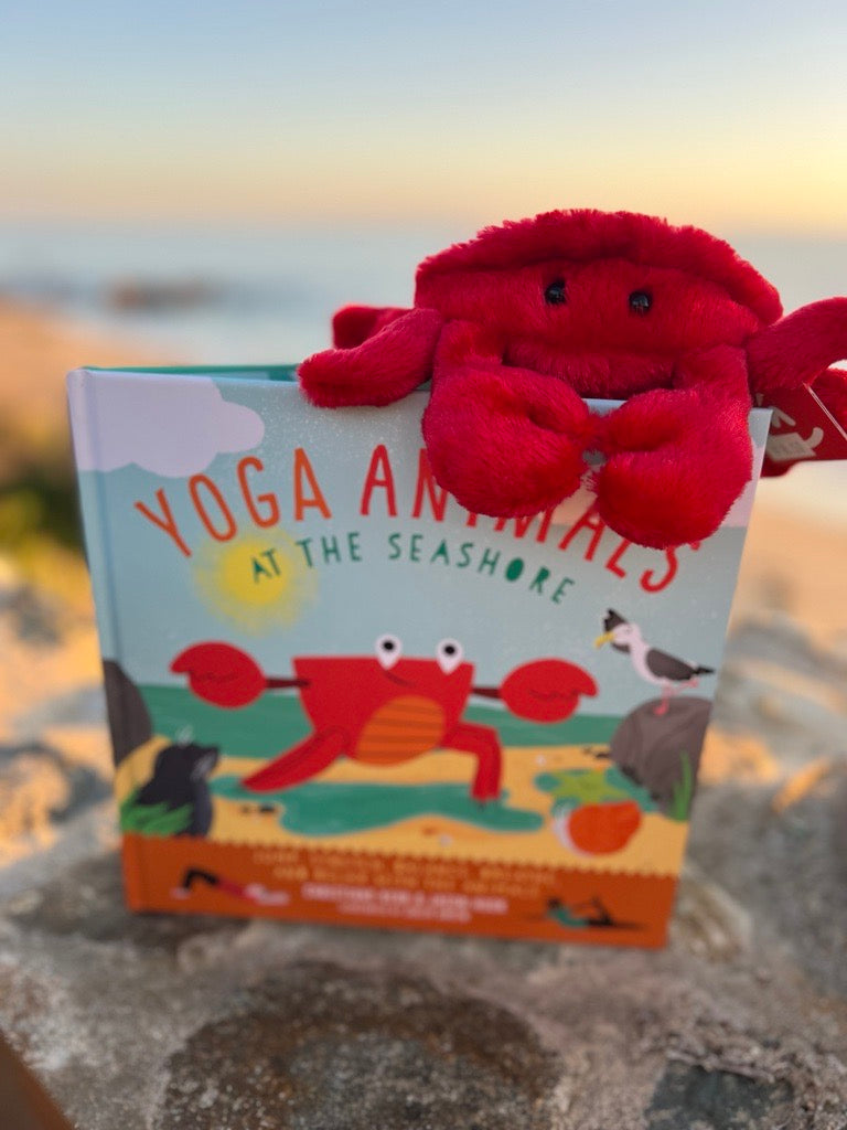 Yoga Animals at the Seashore + Claude the Crab