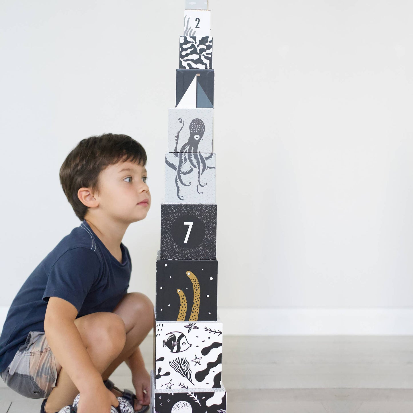 Nesting Blocks - Ocean Animals