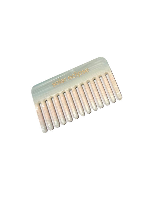 Pocket Size Wide Tooth Acetate Hair Comb