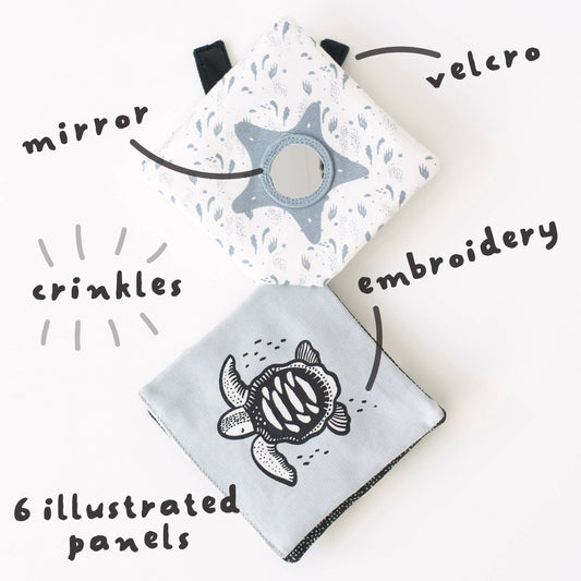 Crinkle Pages Ocean Stroller Toy
