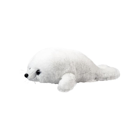 Floppy Harp Seal White 8"