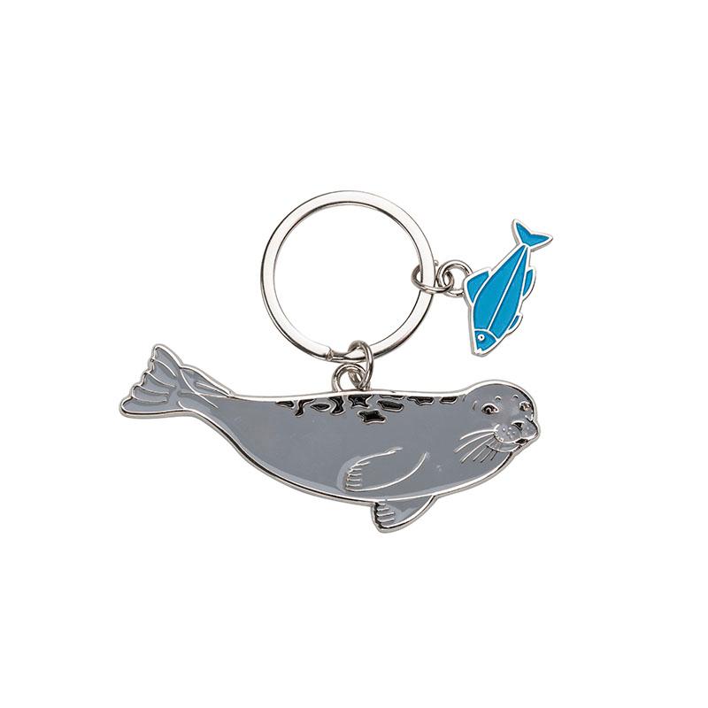 Harbor Seal Key Ring