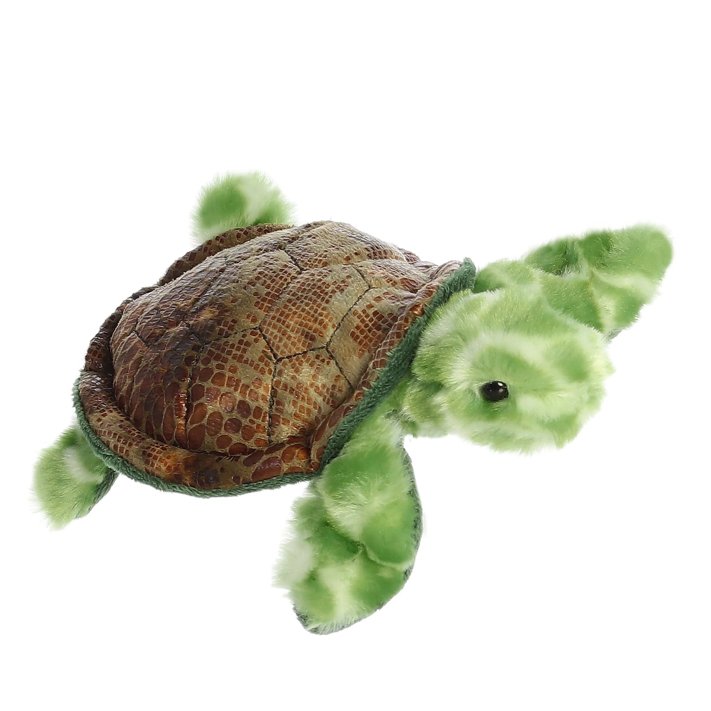 Green Sea Turtle Mini Puzzle + 8" Plush Turtle