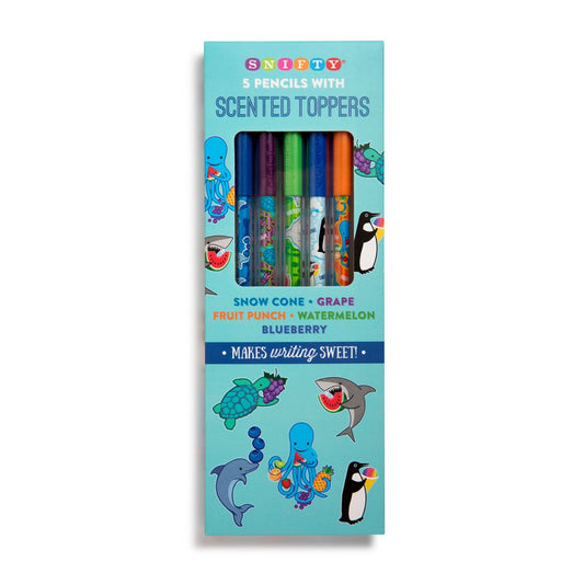 Snifty 5 Pencils with Scented Toppers