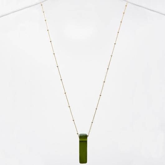 Stiletto Glass Necklace