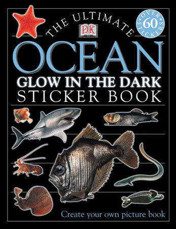 Utimate Sticker Book Glow in the Dark Ocean Creatures