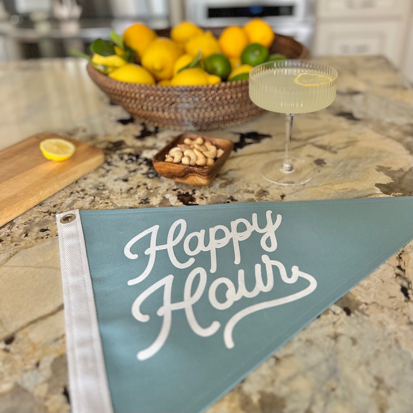 Laguna and Happy Hour Pennants