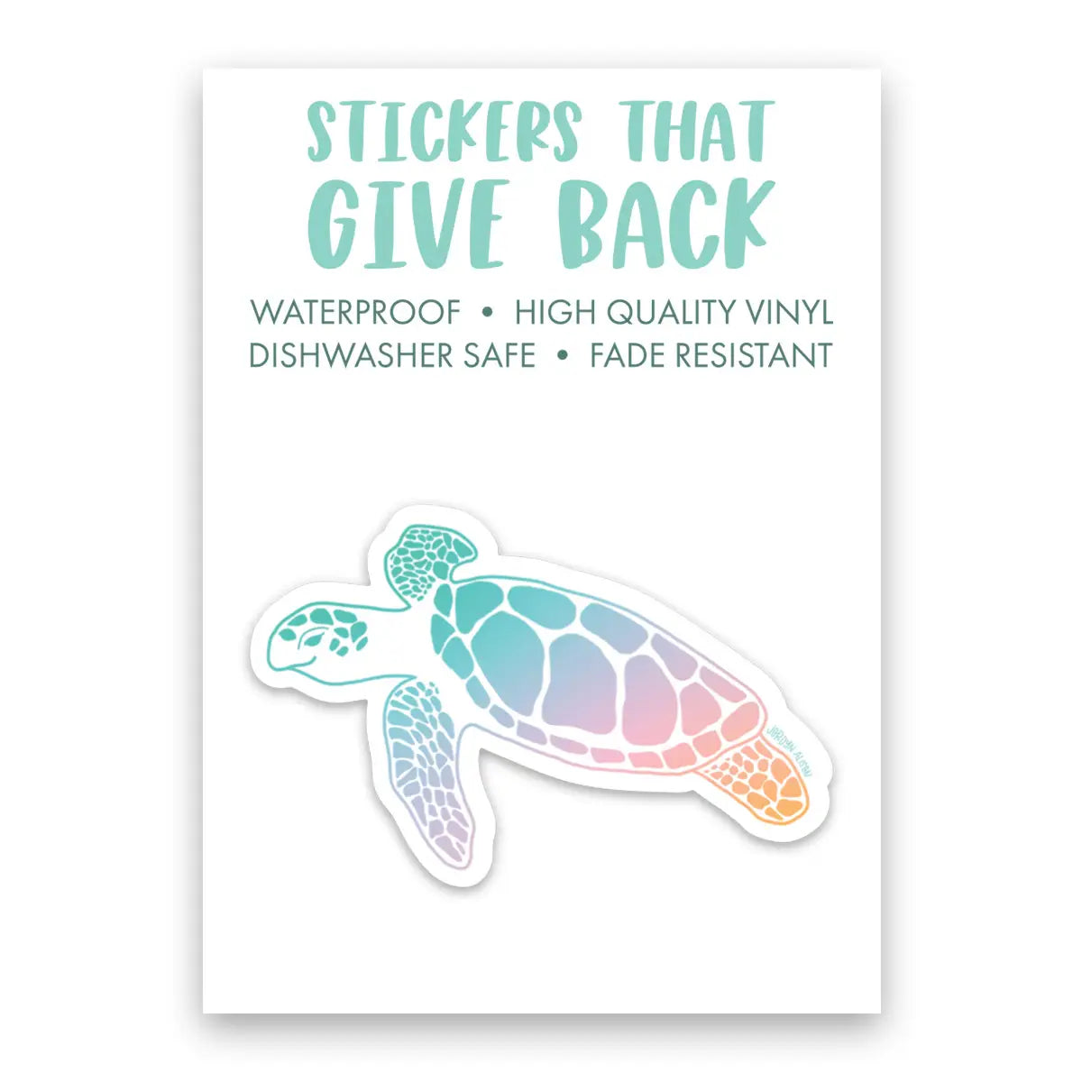 Stickers That Give Back